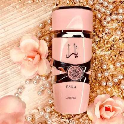 Kit 3 perfumes Rose, Khamrah Qahwa, Yara 100ml