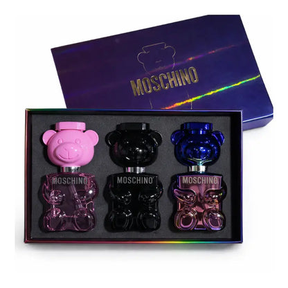 Kit 3 Perfumes Bubble Gum, Toy 2 Pearl, Toy Boy